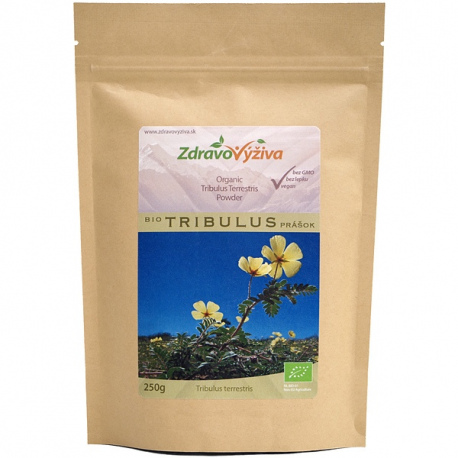 Bio Tribulus terrestris prášok 250g Zdravovýživa - sušené mleté plody/semená