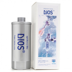 DIOS odchlórovací sprchový filter lesklý / matný / biely