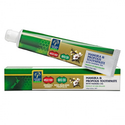 BIO30 Propolisová zubná pasta s MGO 400+ Manuka medom a manukovým olejom 100g Manuka Health New Zealand
