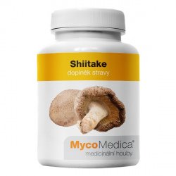Shiitake extrakt z plodnice 90 kapsúl x 500mg MycoMedica (30% polysacharidov)